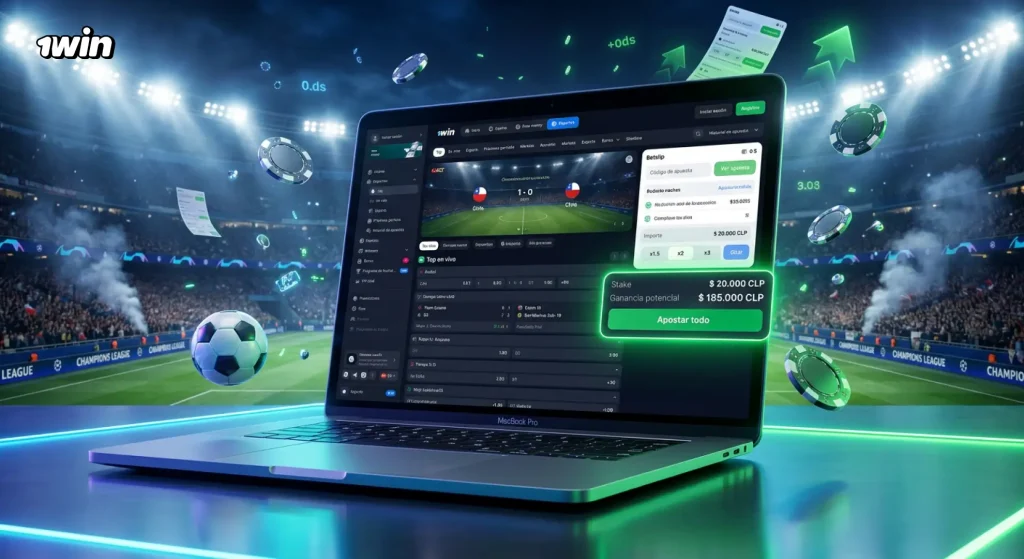 Apuestas deportivas en vivo en 1win